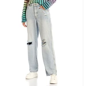 Circus by Sam Edelman Light Blue Distressed Jeans